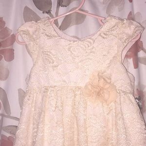 Girls 3T Blush Gold Dress